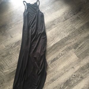 Charlotte Russe Asymmetrical Maxi Dress